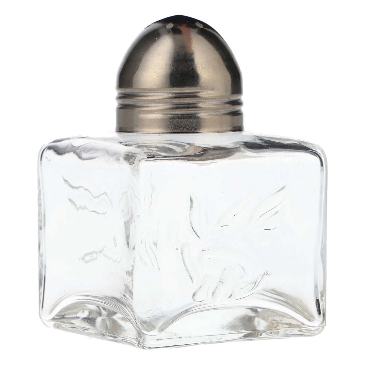 Gauloises Cigarettes Salt Shaker Real Glass Transparent Relief Kitchen – View 3