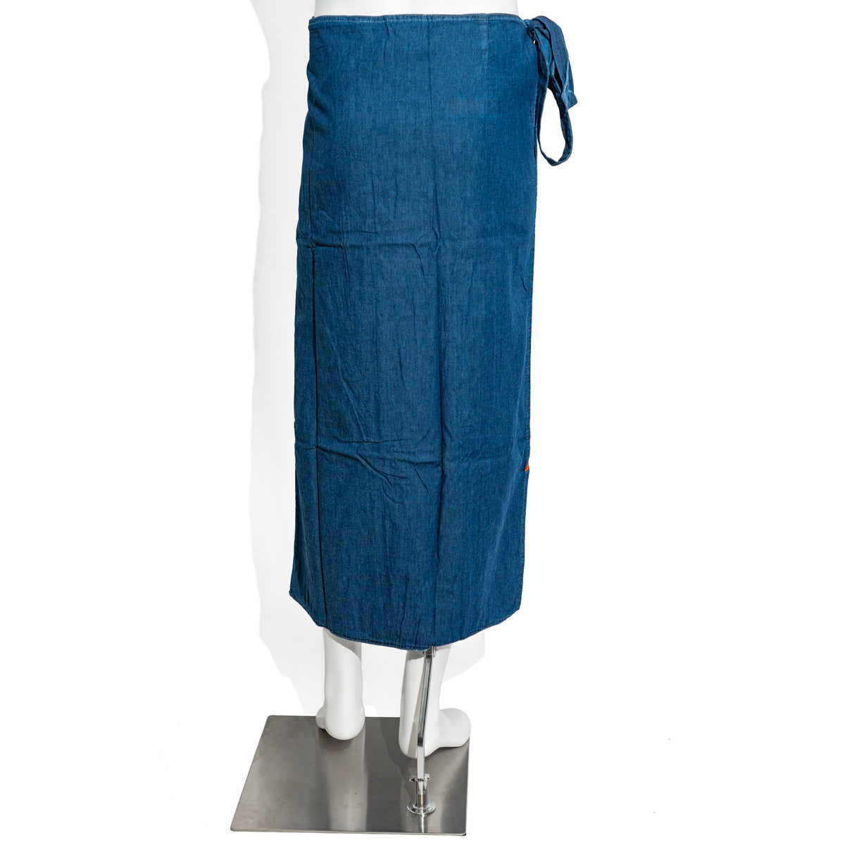 Gauloises Cigarettes Apron Bistro Waiter Apron Service Denim Blue Size L – View 3