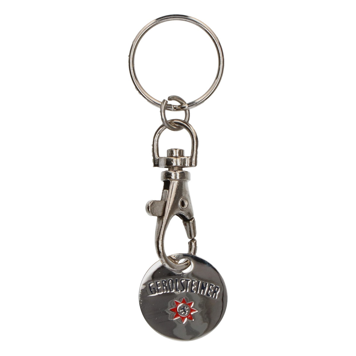 Gerolsteiner Water Keychain Pendant, Metal, New, Silver – View 2