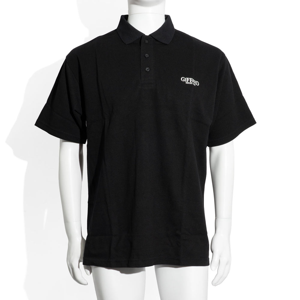 Giffard Liqueur Gin Polo Shirt Men's Black Version Size XL
