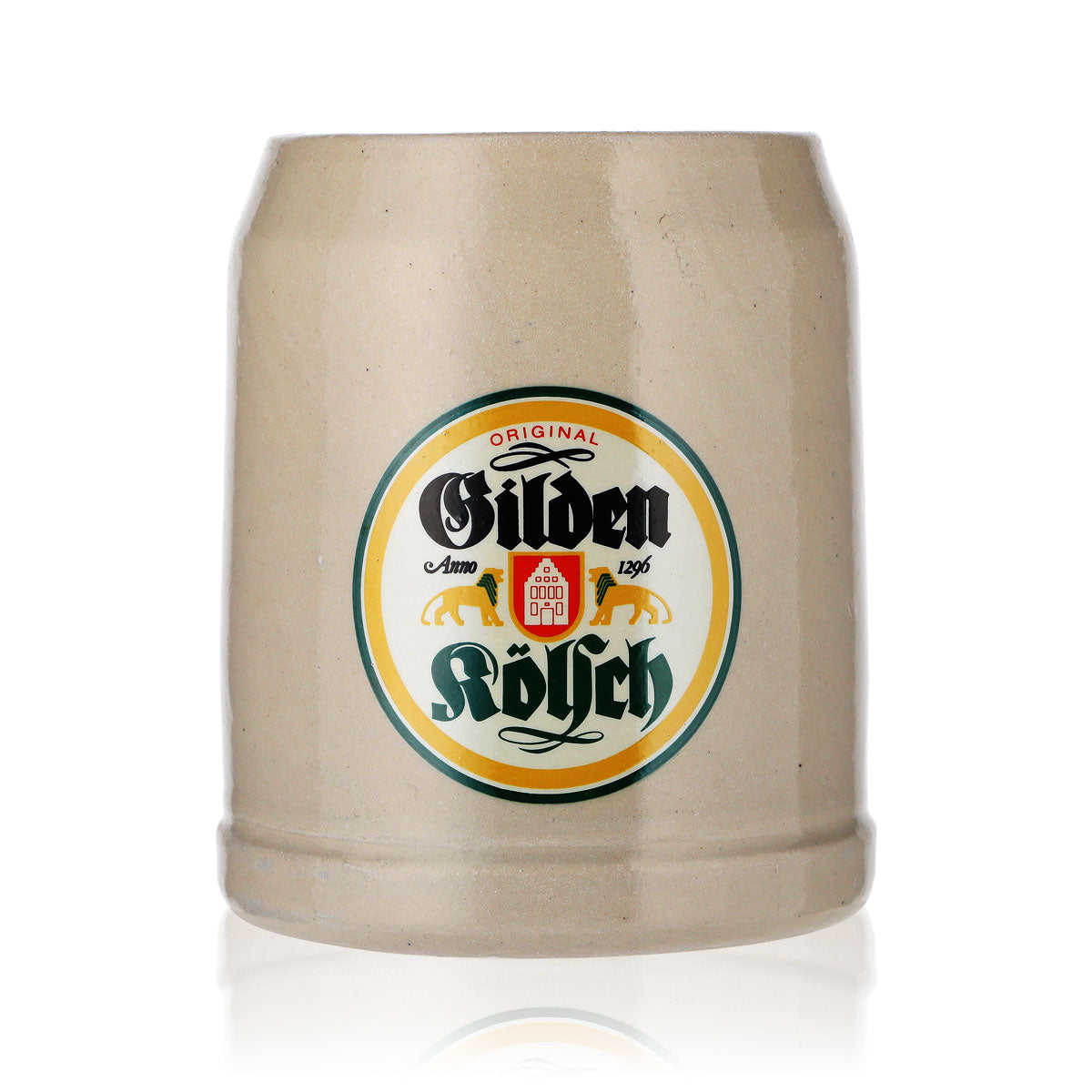 Gilden Kölsch beer glass clay jug 0.4 l beer mug beer tankard