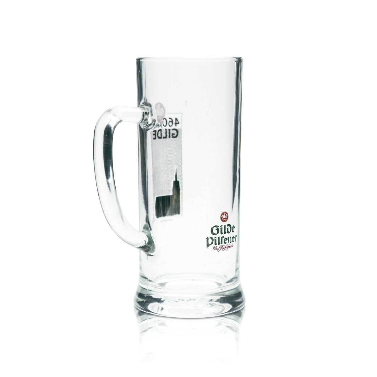 Gilden Pilsner Glass 0.3l Beer Mug 460 Years "Marktkirche" Collector's Edition – View 2