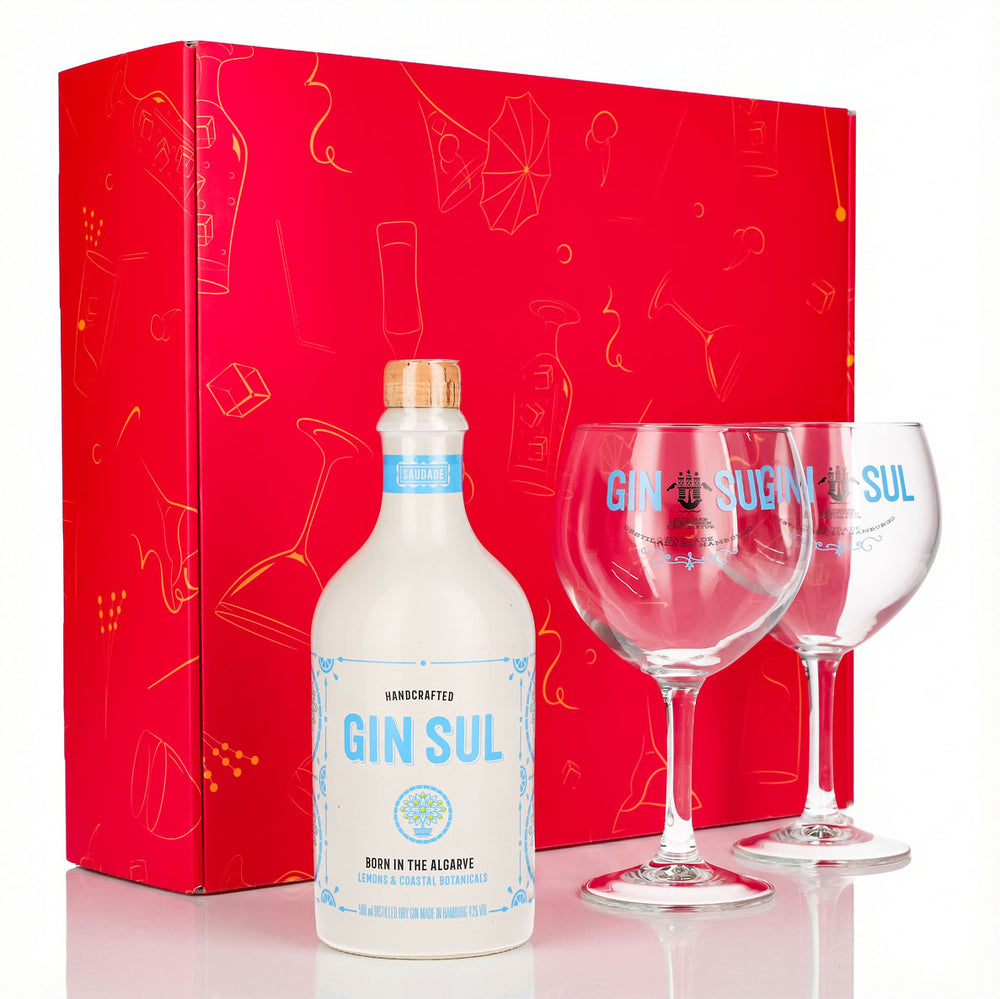 Gin Sul Gift Set 0.5L 43.5% + Balloon Glass I Pink