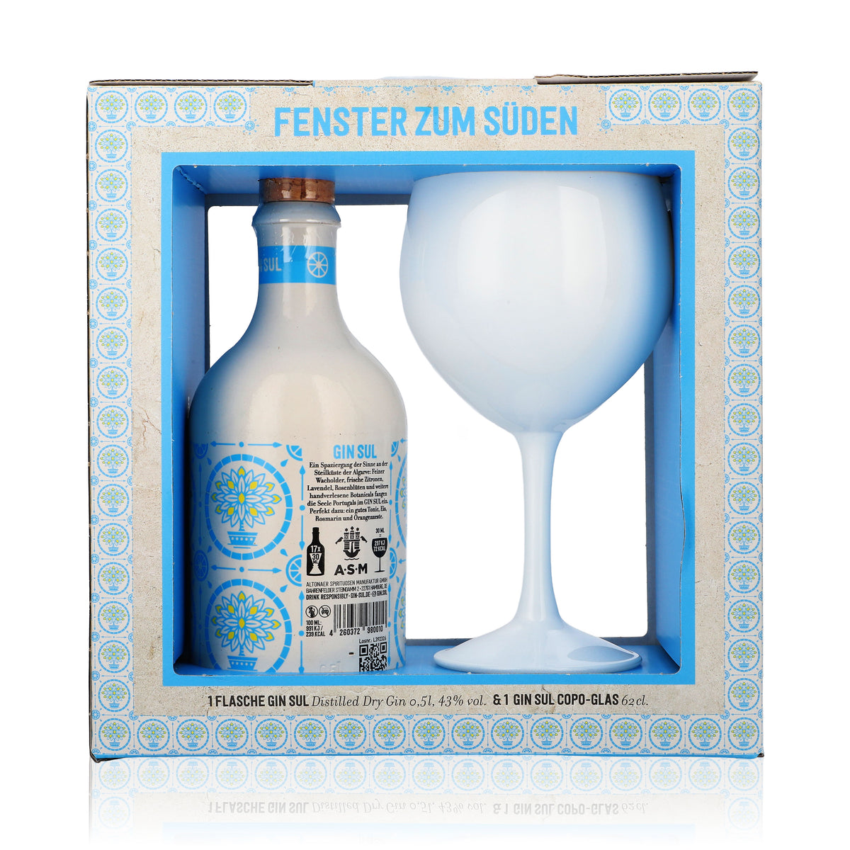 Gin Sul Gift Set "Window to the South" 0.5l 43% vol. + 1x 0.6l Copa glass – View 5