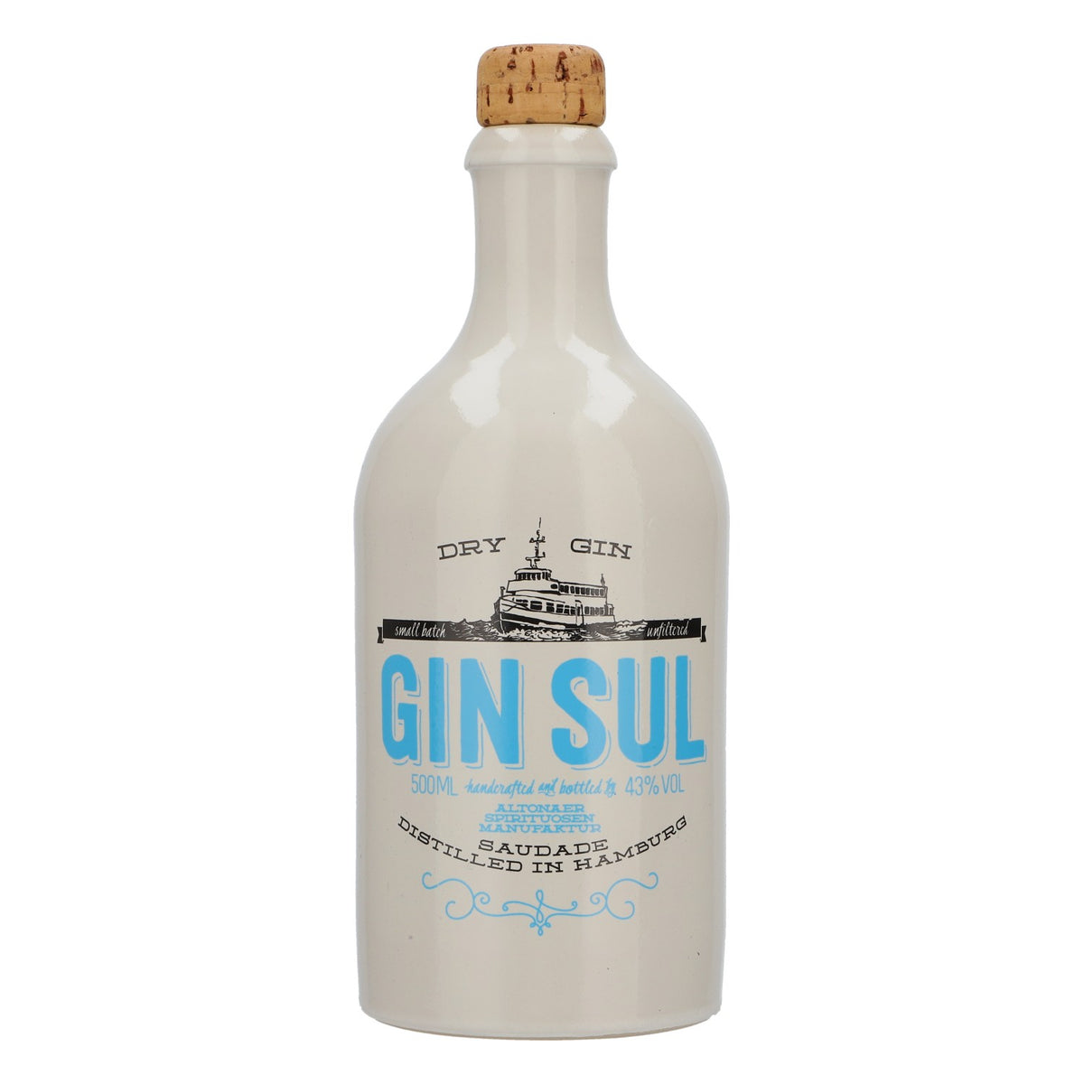 Gin Sul Gin EMPTY display bottle decorative bottle shop window bottle show bottle 0.5 l