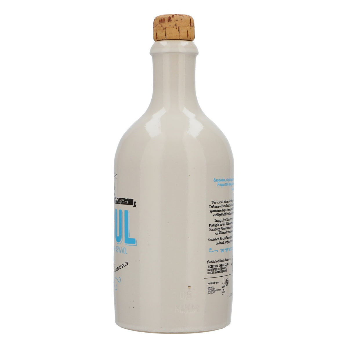 Gin Sul Gin EMPTY display bottle decorative bottle shop window bottle show bottle 0.5 l – View 4