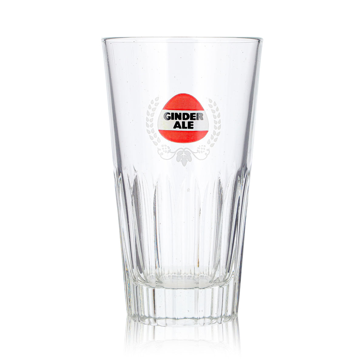 Ginder Ale Beer Glass, 0.37 L, Relief Design – View 2