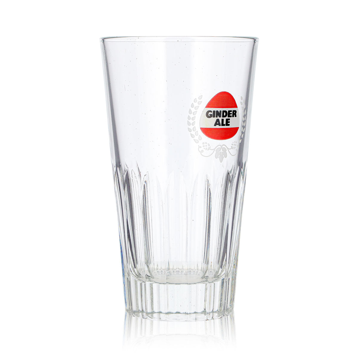Ginder Ale Beer Glass, 0.37 L, Relief Design – View 3