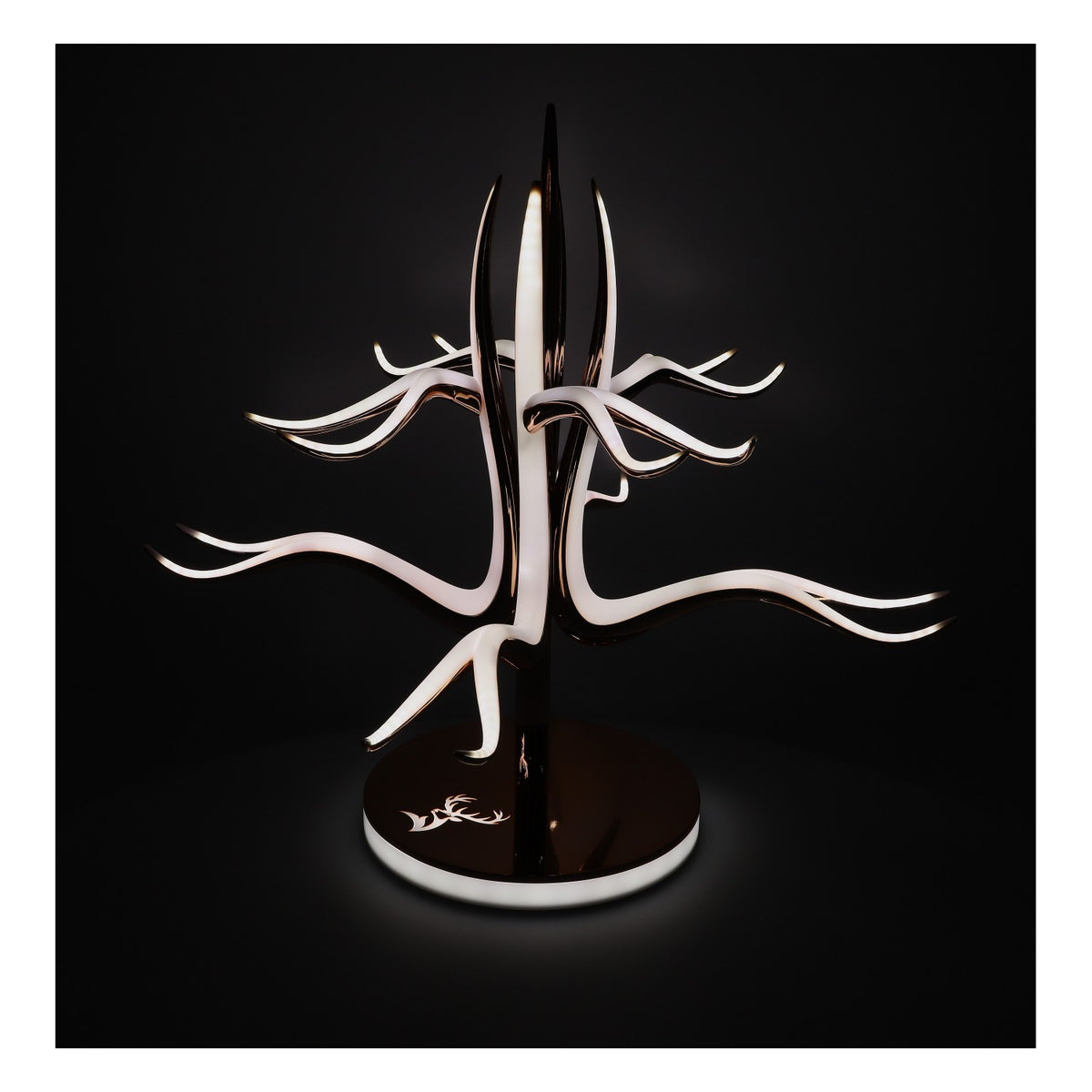 Glenfiddich Whiskey LED Glorifier Glass Tree Illuminated Sign "The Imperial Chandelier"