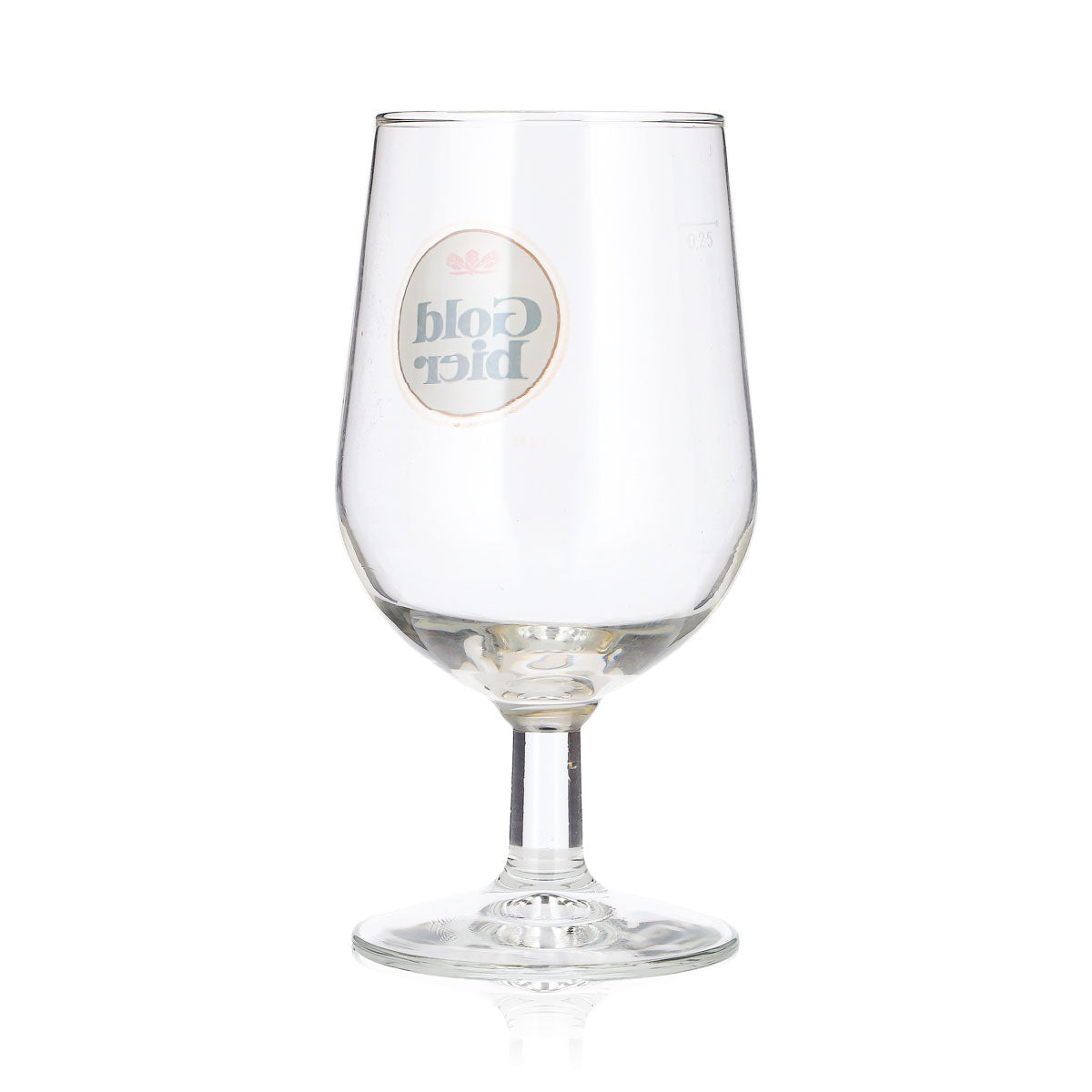 Goldbier Glass 0.25 L Calice Anversa Cup, B-Grade, Used – View 4