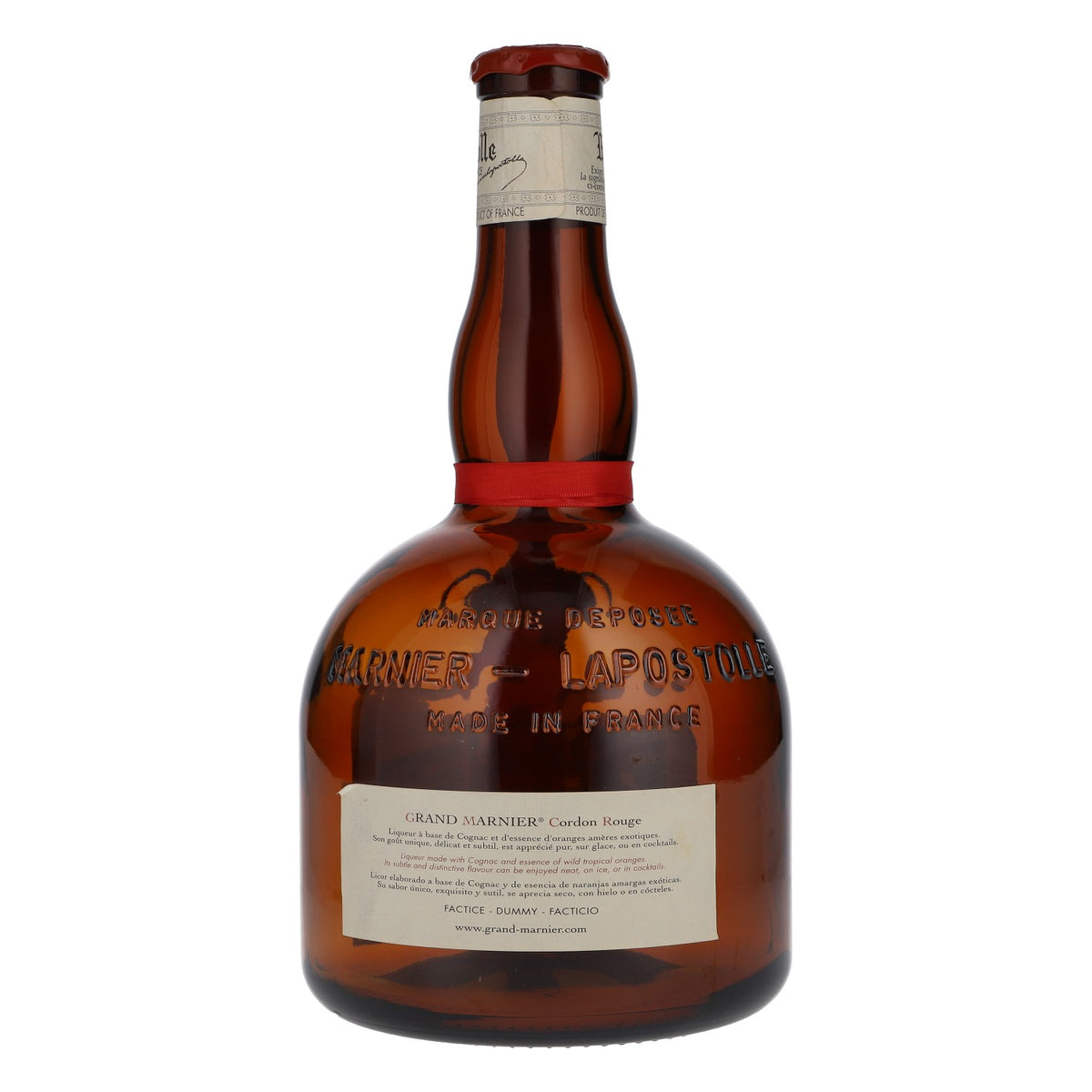 Grand Marnier Liqueur Display Bottle Decorative Bottle Empty Bottle Triple Orange – View 3