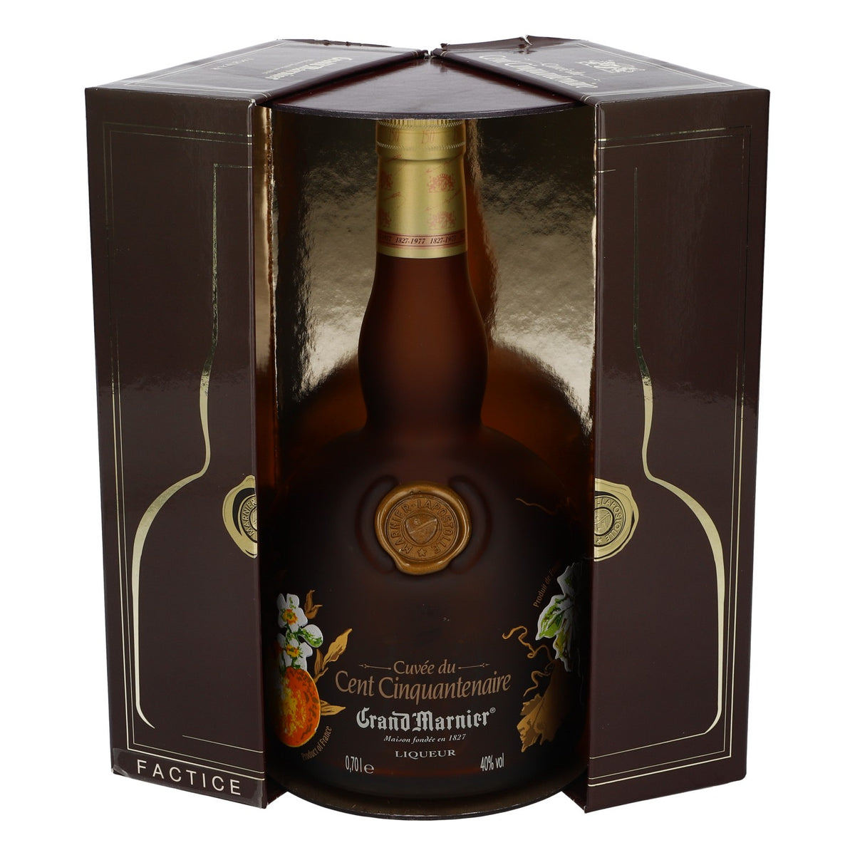 Grand Marnier liqueur display bottle Empty bottle 150 years with box – View 5