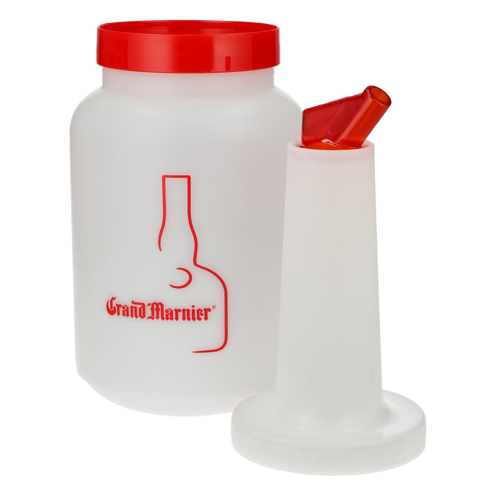 Grand Marnier XXL Speed Bottle Shaker 1.5L with Recipe Guide - Bar Accessories