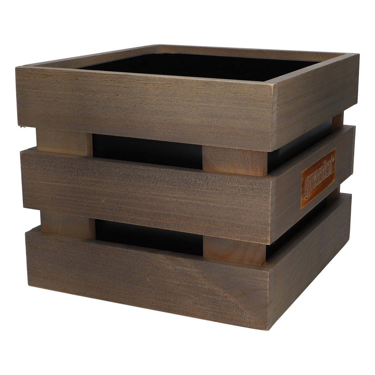 Granini Soft Drink Cooler Ice Cube Container Ice Box 29.5 x 27 x 23 Wooden Box – View 3