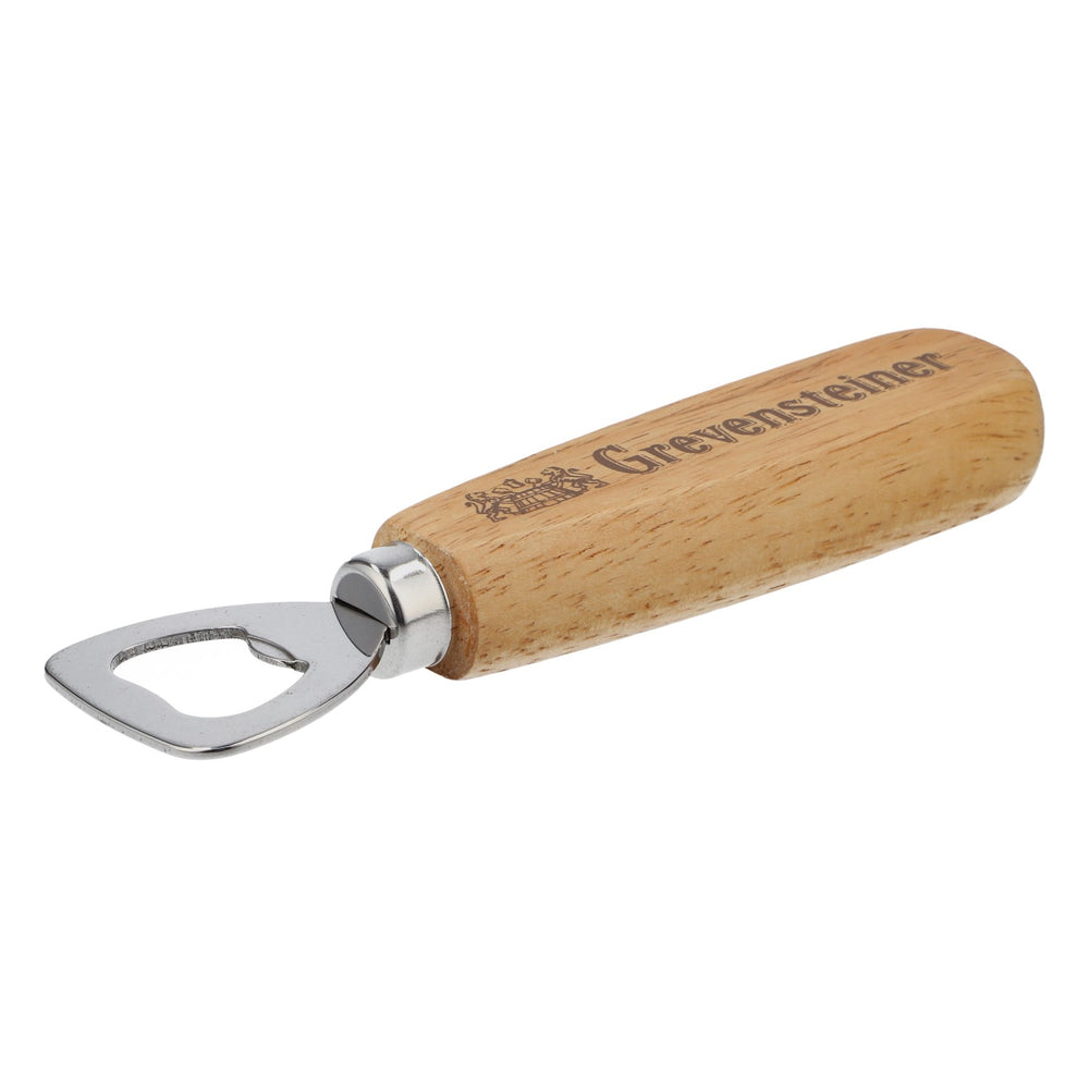 Grevensteiner Retro Bottle Opener Cap Opener Real Wood Handle