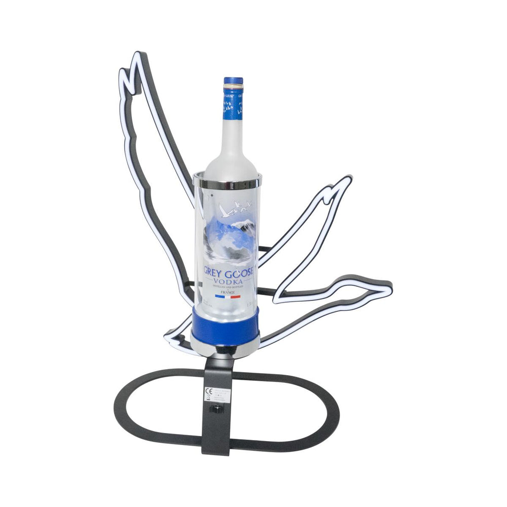 Grey Goose Glorifier LED Goose Neon Night Presenter Bottle Presenter Decoration