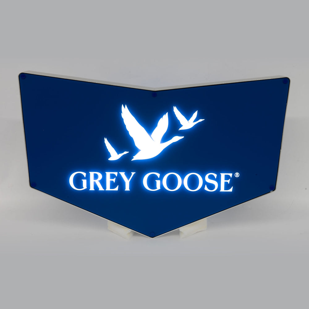Grey Goose Neon Sign Luminated LED Board Wall Sign Wall Decoration Bar