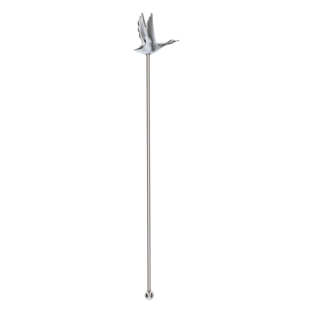 Grey Goose Vodka Stainless Steel Stirrer "Goose" Stirrer Metal Bar Accessories