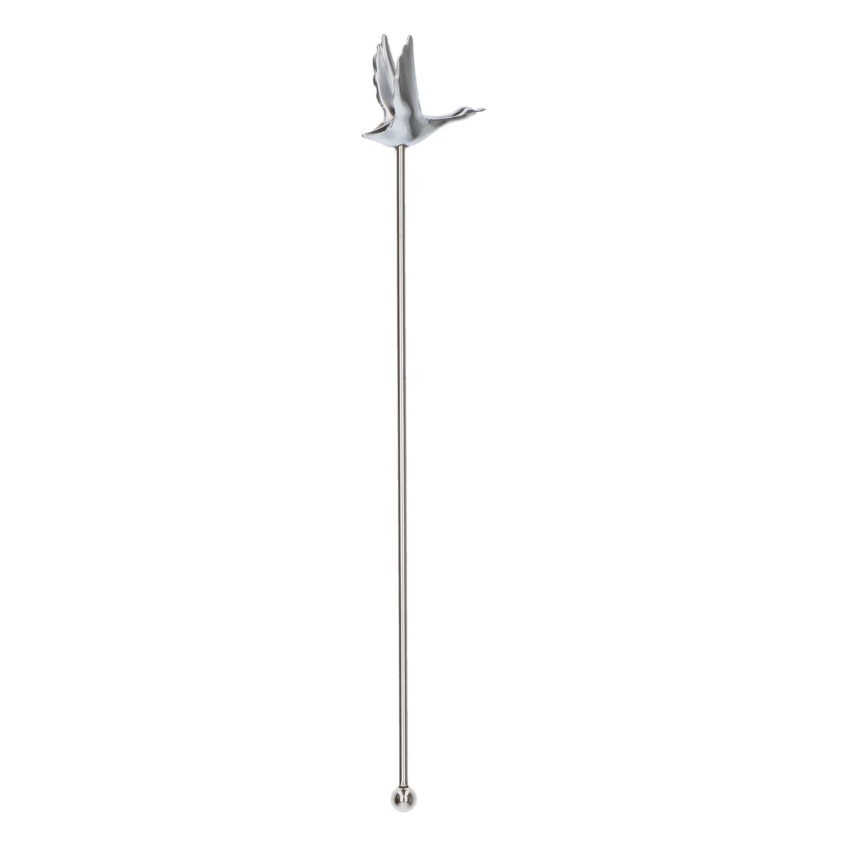 Grey Goose Vodka Stainless Steel Stirrer "Goose" Stirrer Metal Bar Accessories
