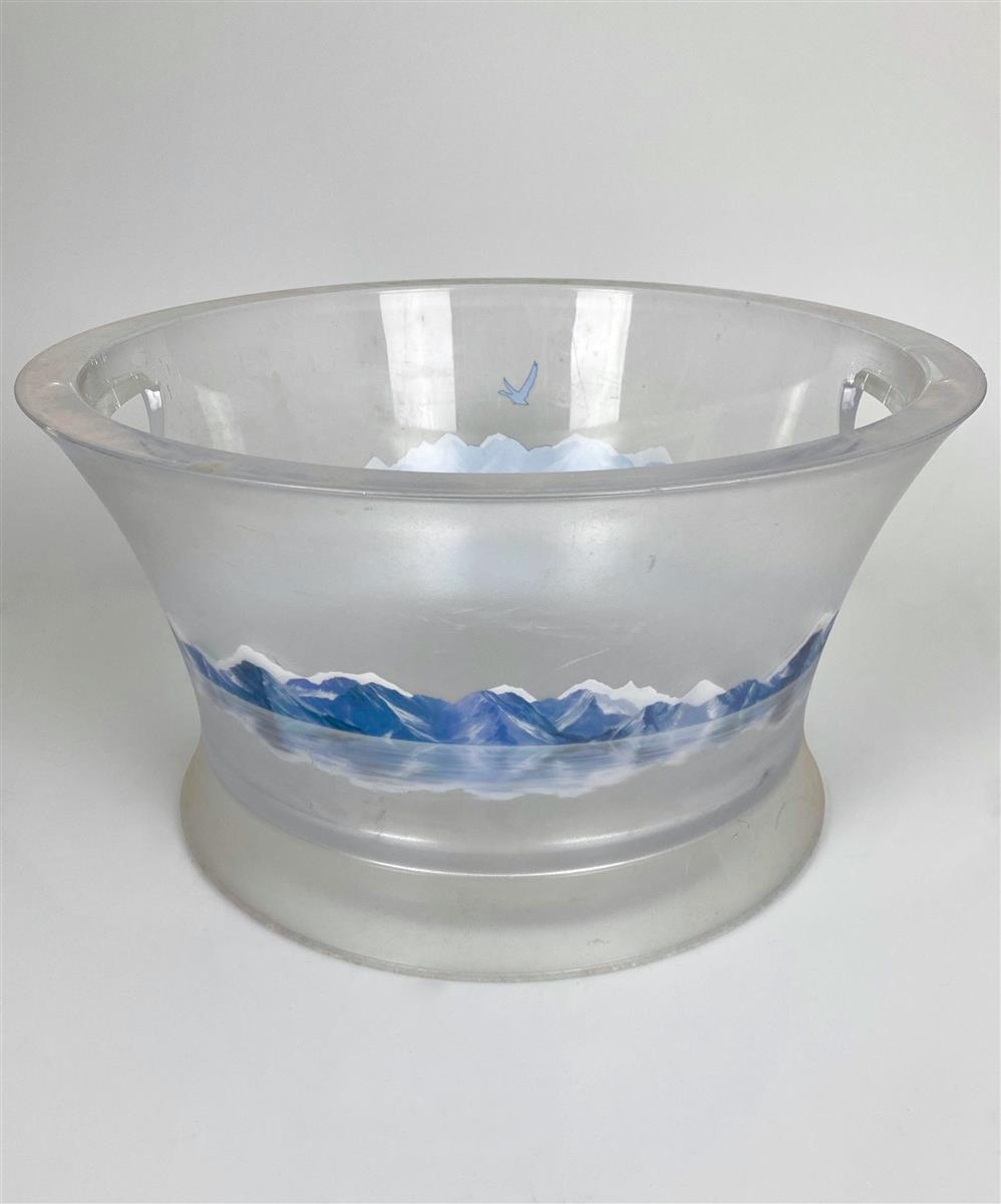 Grey Goose Vodka Ice Cube Container Bottle Cooler Magnum Old Version Thick Plexiglass – View 2