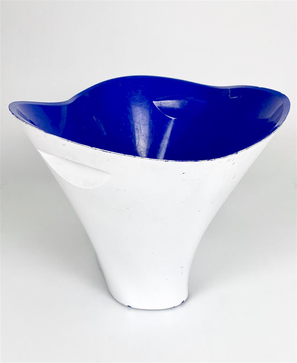 Grey Goose Vodka ice cube tray bottle cooler white blue small used – View 7