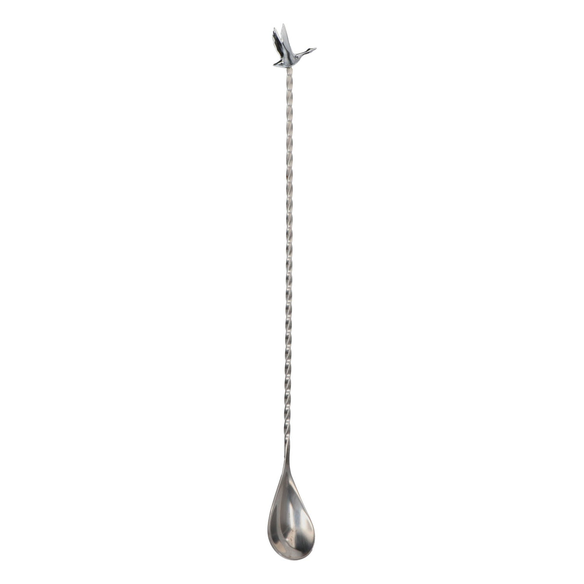 Grey Goose Vodka Stirrer with spoon, extended handle, stainless steel