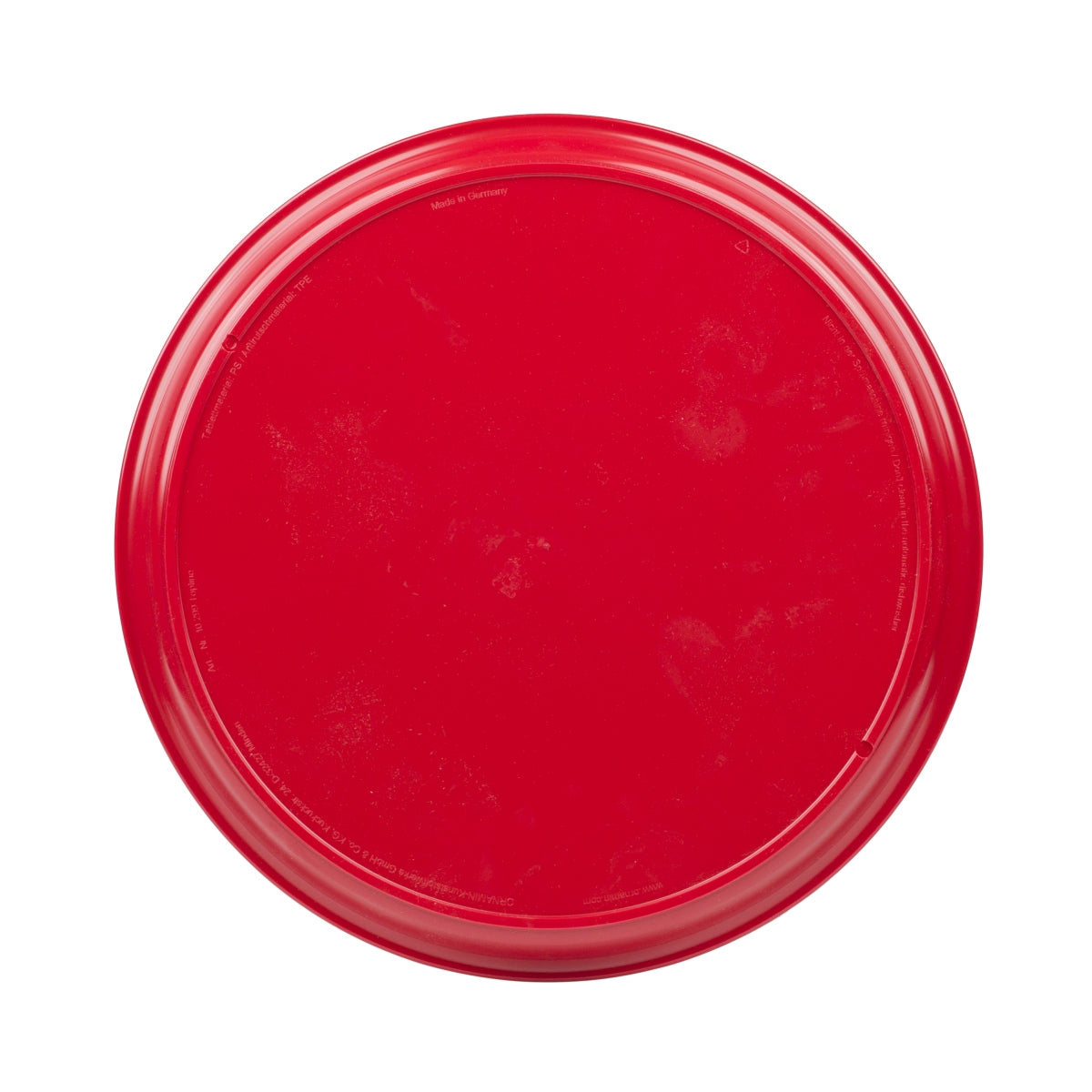 Haake Beck Beer Tray 37cm Red Anti-Slip Plastic Glasses Serving Gastro – View 2