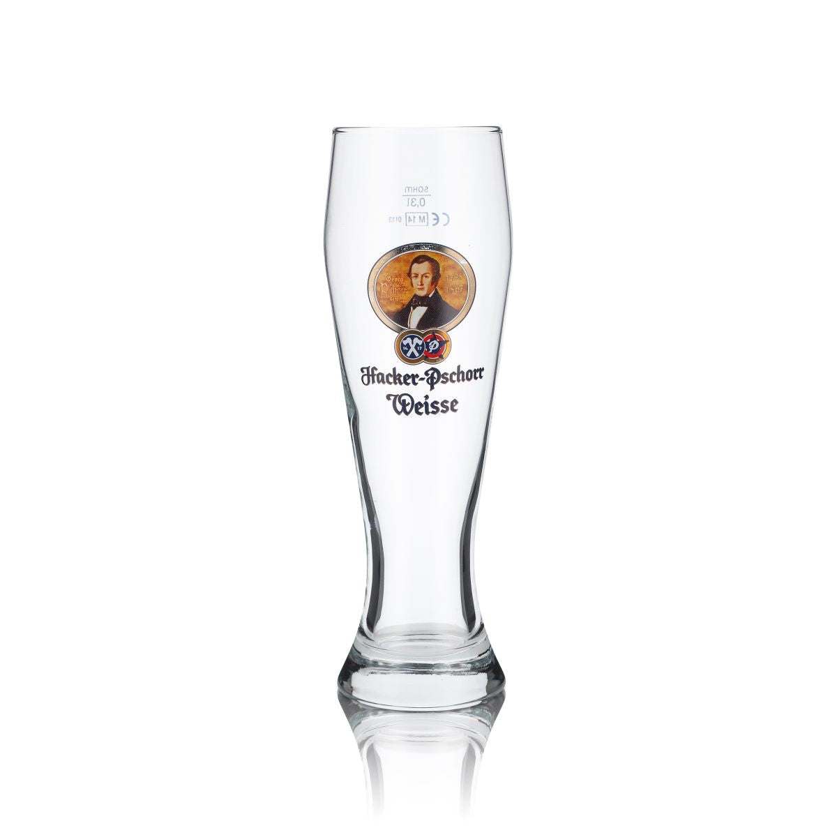Hacker Pschorr glass 0.3l wheat beer glass collector's glass special edition Georg Pschorr