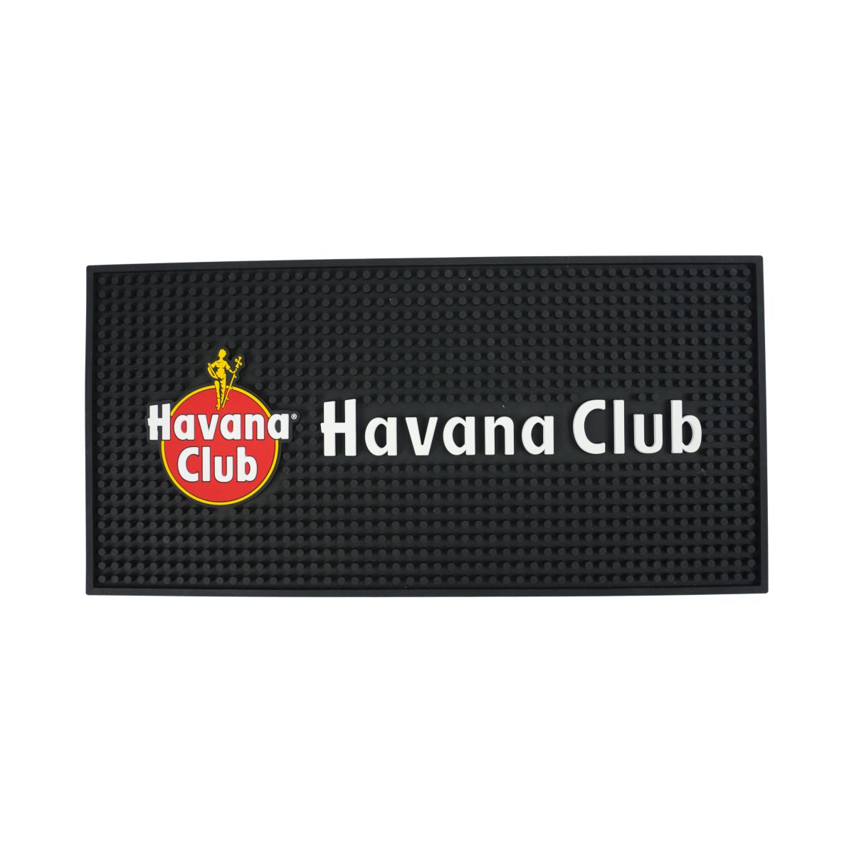 Havana Club Bar Mat 45x22 cm Black Rubber Service Mat Counter