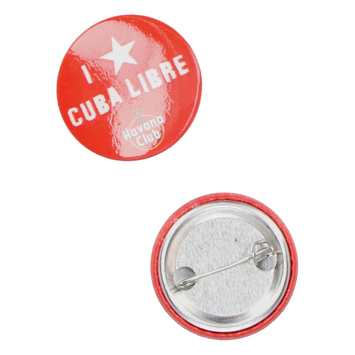 Havana Club pin badge button pin merchandise Cuba Libre promotional material – View 2