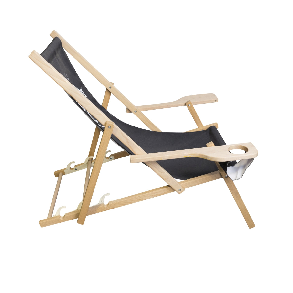 Havana Club Deck Chair Drink Holder Folding Chair Lounge Chair Beach Bar Outdoor – View 2