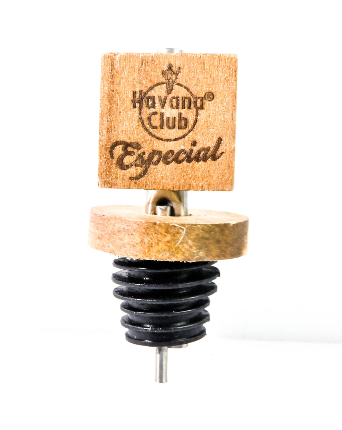 5x Havana Club Rum Pourer Bottle Pourer "Especial" Wood – View 2