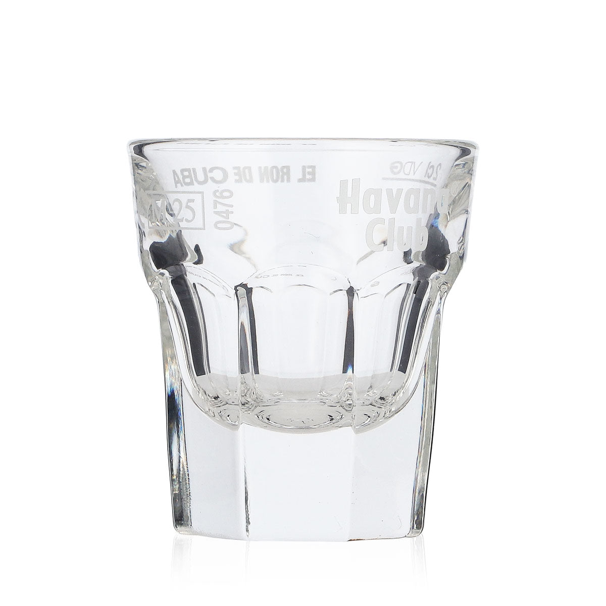 Havana Club Rum Glass Shot Glass Stamper 2cl Shot Glass El Ron de Cuba – View 2