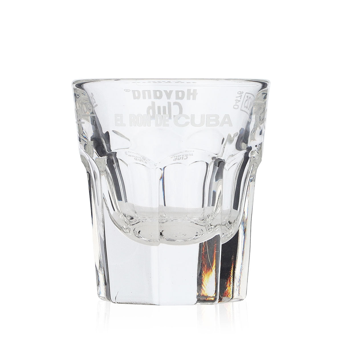 Havana Club Rum Glass Shot Glass Stamper 2cl Shot Glass El Ron de Cuba – View 3