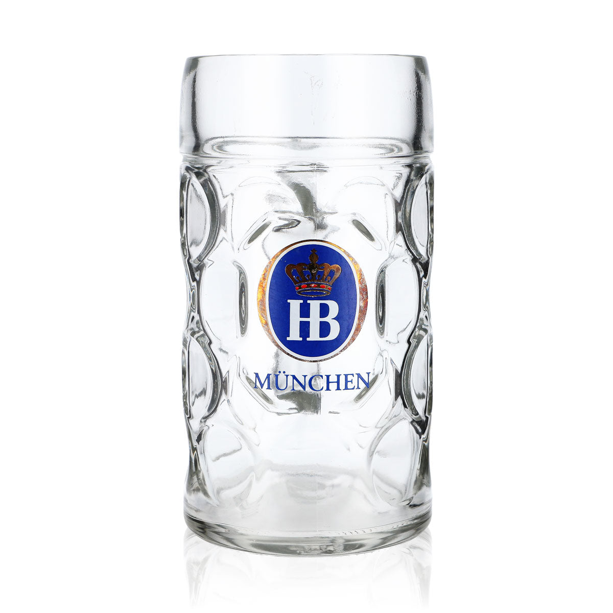 HB Munich Beer Glasses 1l Beer Mug Seidel Tankard Beer Mug B-Grade