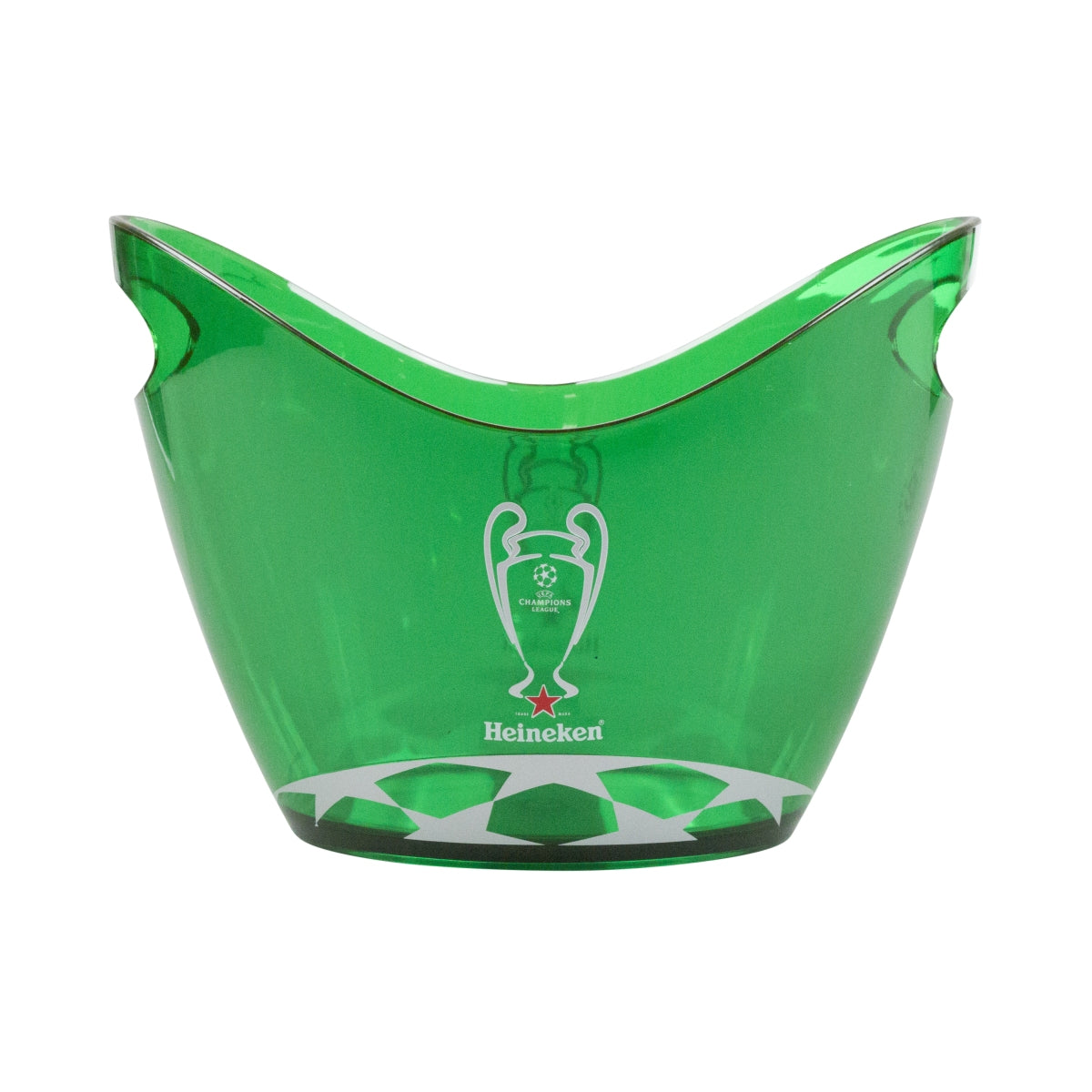 Heineken Beer Ice Cube Tray Bottle Cooler Acrylic Green Small Champions League