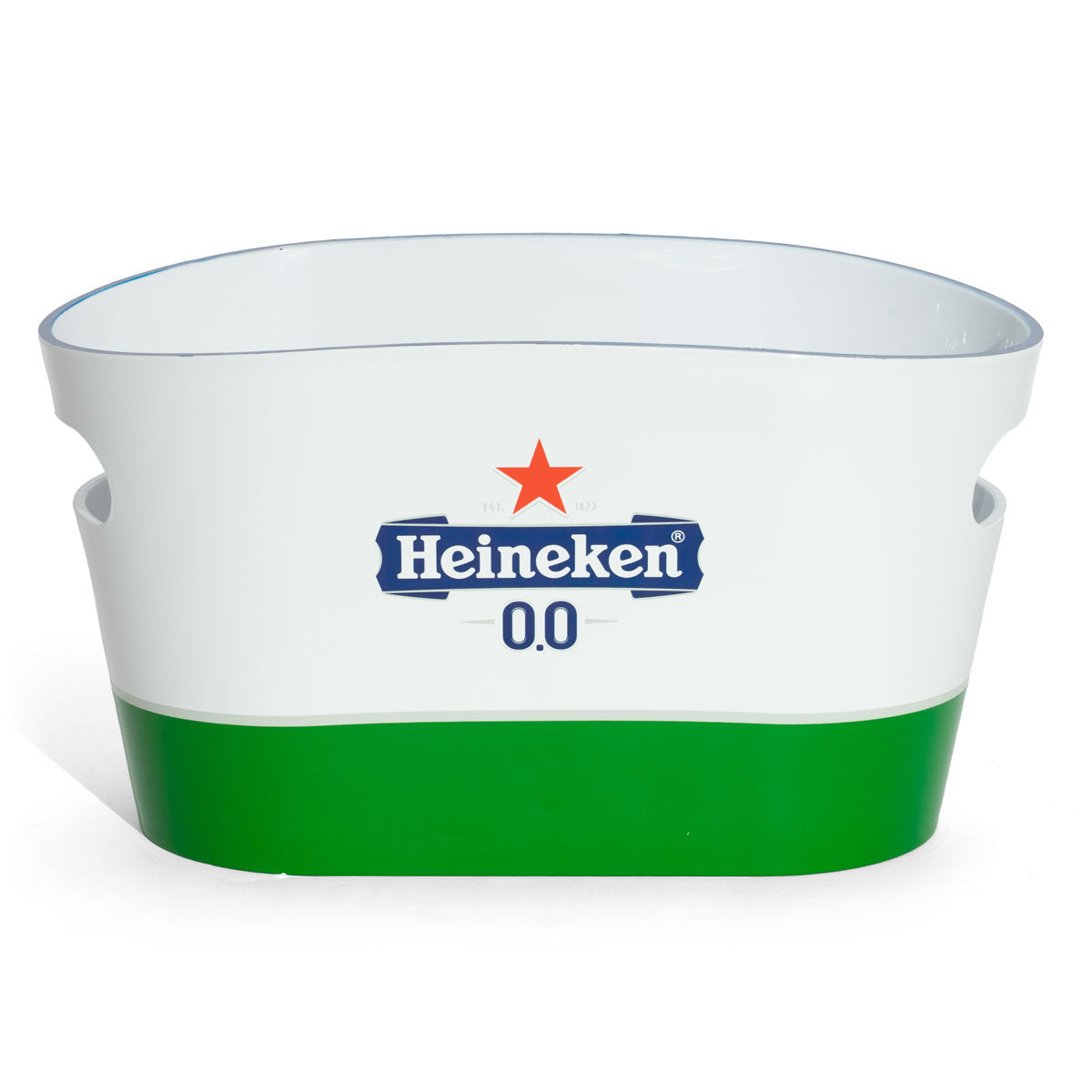 Heineken Beer Cooler Bottle Cooler Ice Box Ice Cube Tray Icecube Alcohol-Free "0.0" White/Green