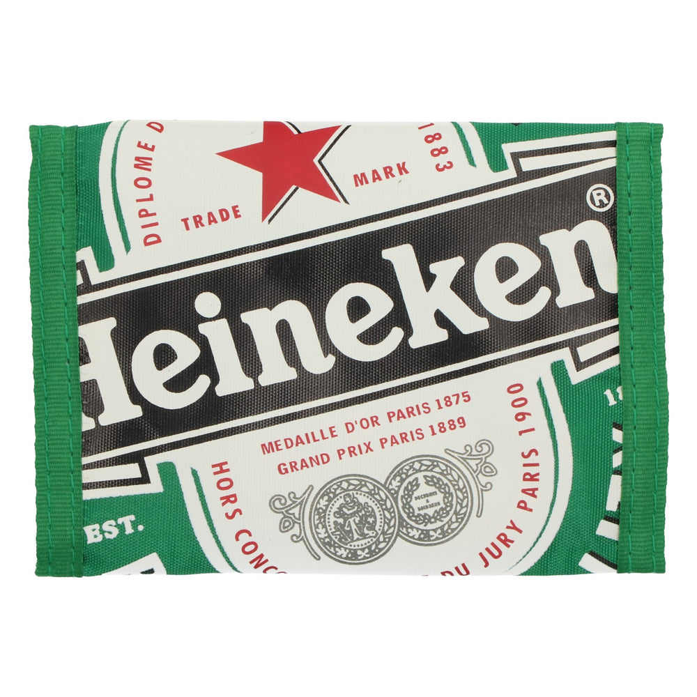 Heineken Wallet, Green, Velcro Closure, Coin Pocket, Beer Fan