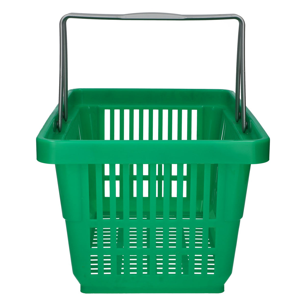 Heineken Shopping Basket with Foldable Handles, Green Plastic – View 3