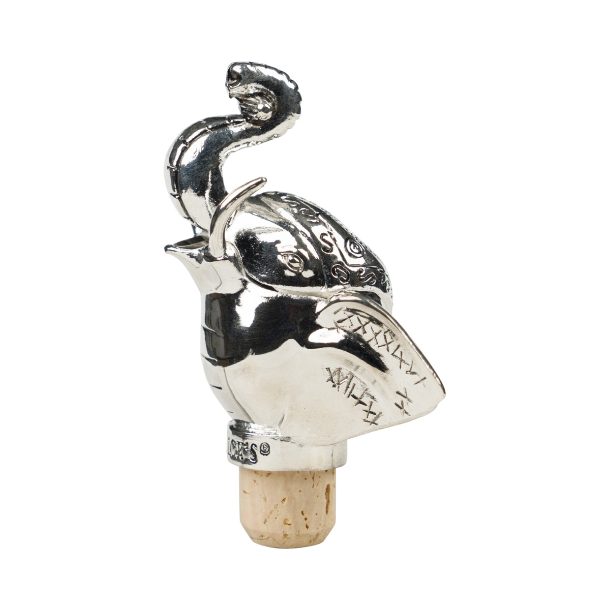 Hendricks Gin Elephant Metal Pourer Bottle Attachment Dispenser Bar – View 4