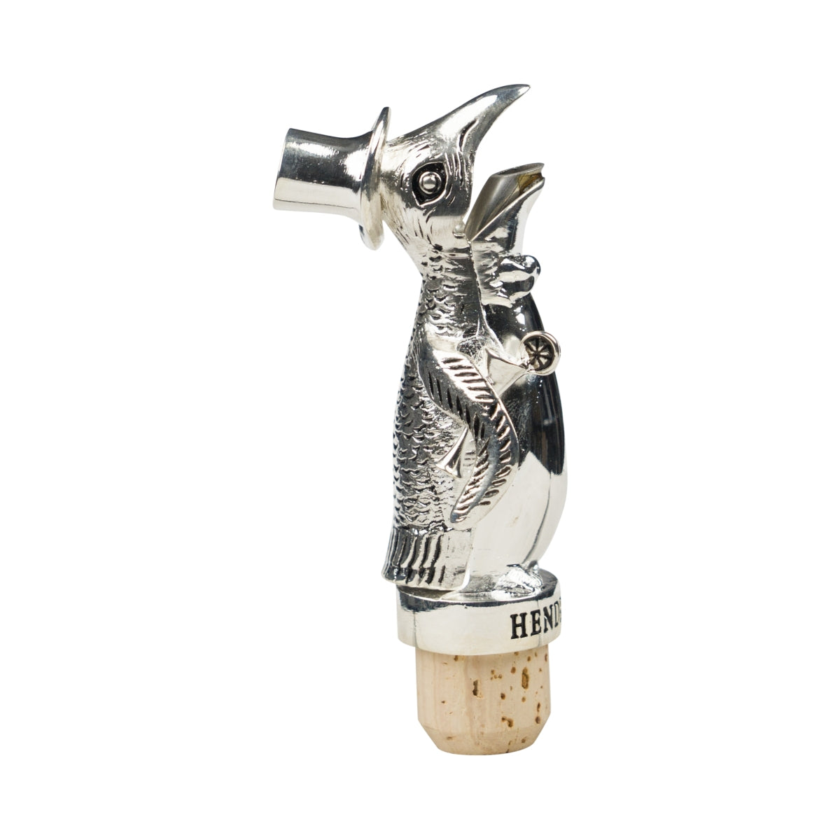 Hendricks Gin Penguin Metal Pourer Bottle Attachment Dispenser