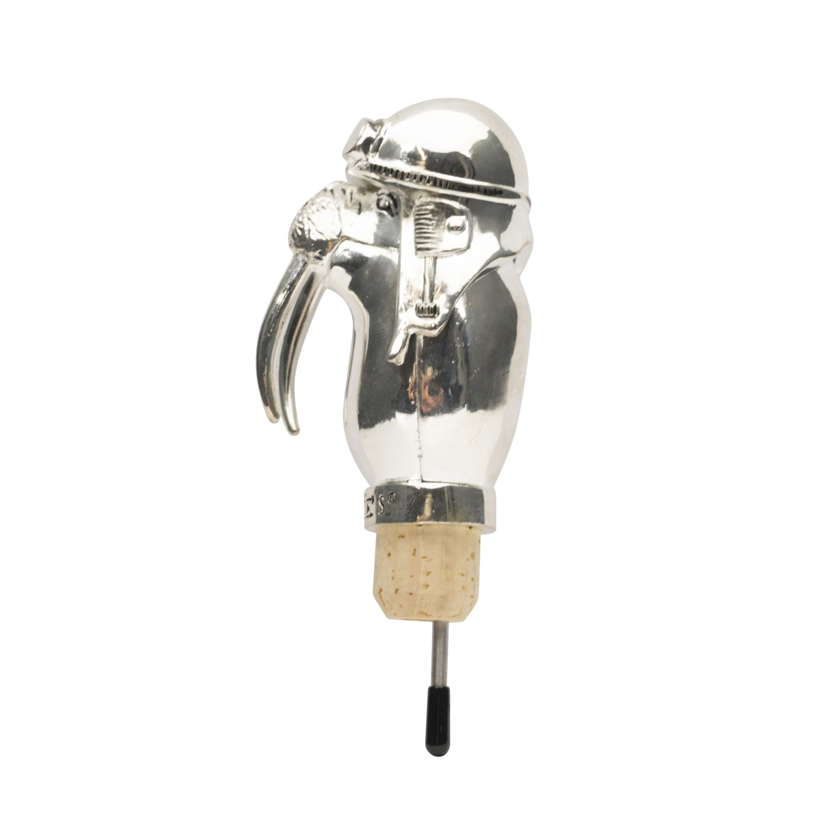 Hendricks Gin Pourer Walrus Stainless Steel Pourer Bottle Attachment Dispenser Bar – View 3