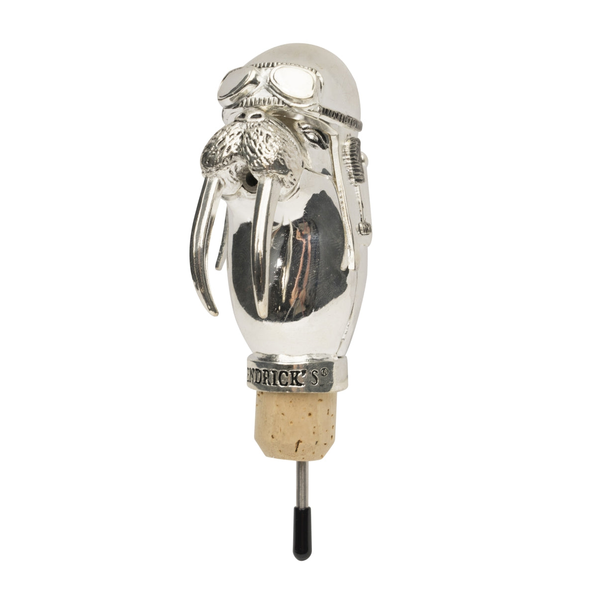 Hendricks Gin Pourer Walrus Stainless Steel Pourer Bottle Attachment Dispenser Bar – View 5