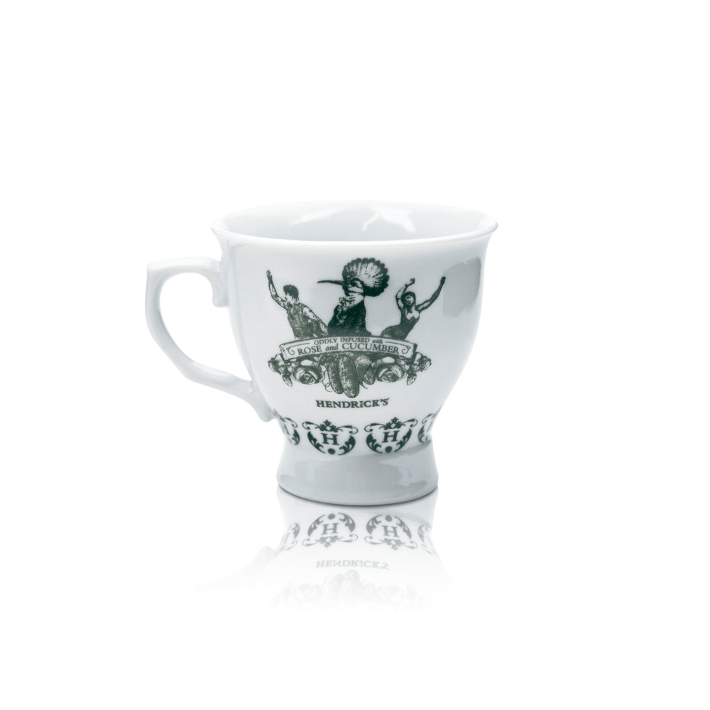 Hendricks Gin Glass 0.1l Design Tea Cup Handle Glasses Tea Cup Coffee English