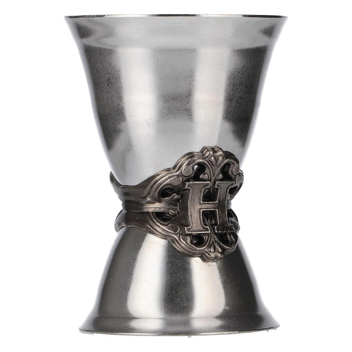 Hendricks Gin Jigger Measuring Cup Portioner Bar Accessories Silver Decorated – View 2