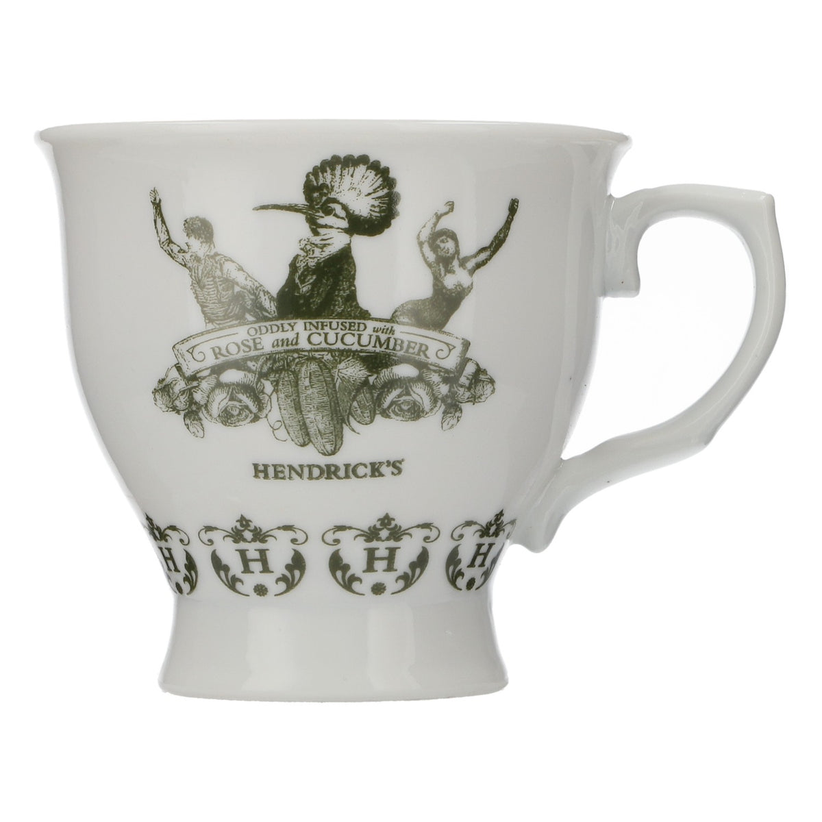 Hendricks Gin Tea Set Pot + 6 Cups + Saucers Very high quality and rare – View 2