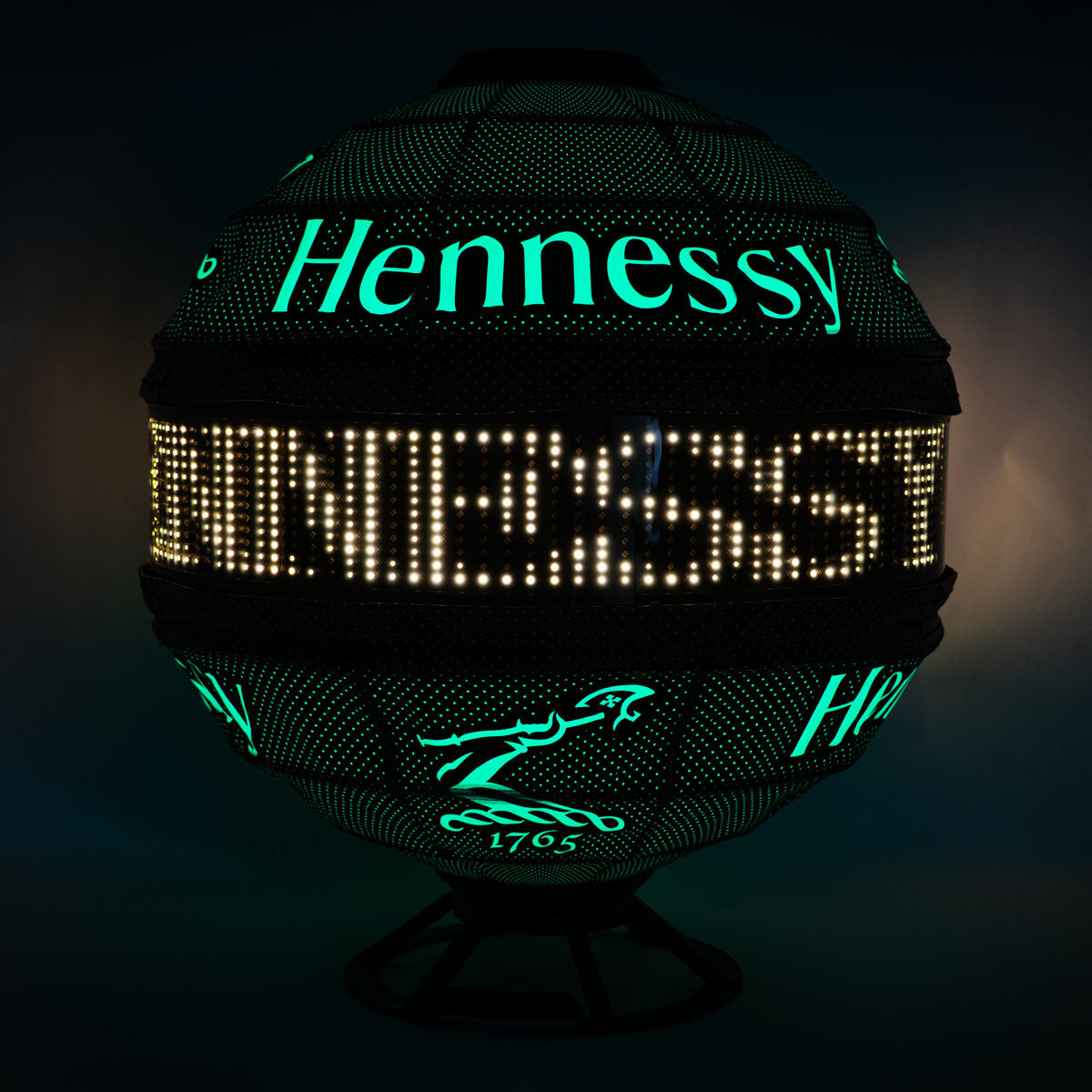 Hennessy Cognac LED Globe Illuminated Sign Bar Light – View 9
