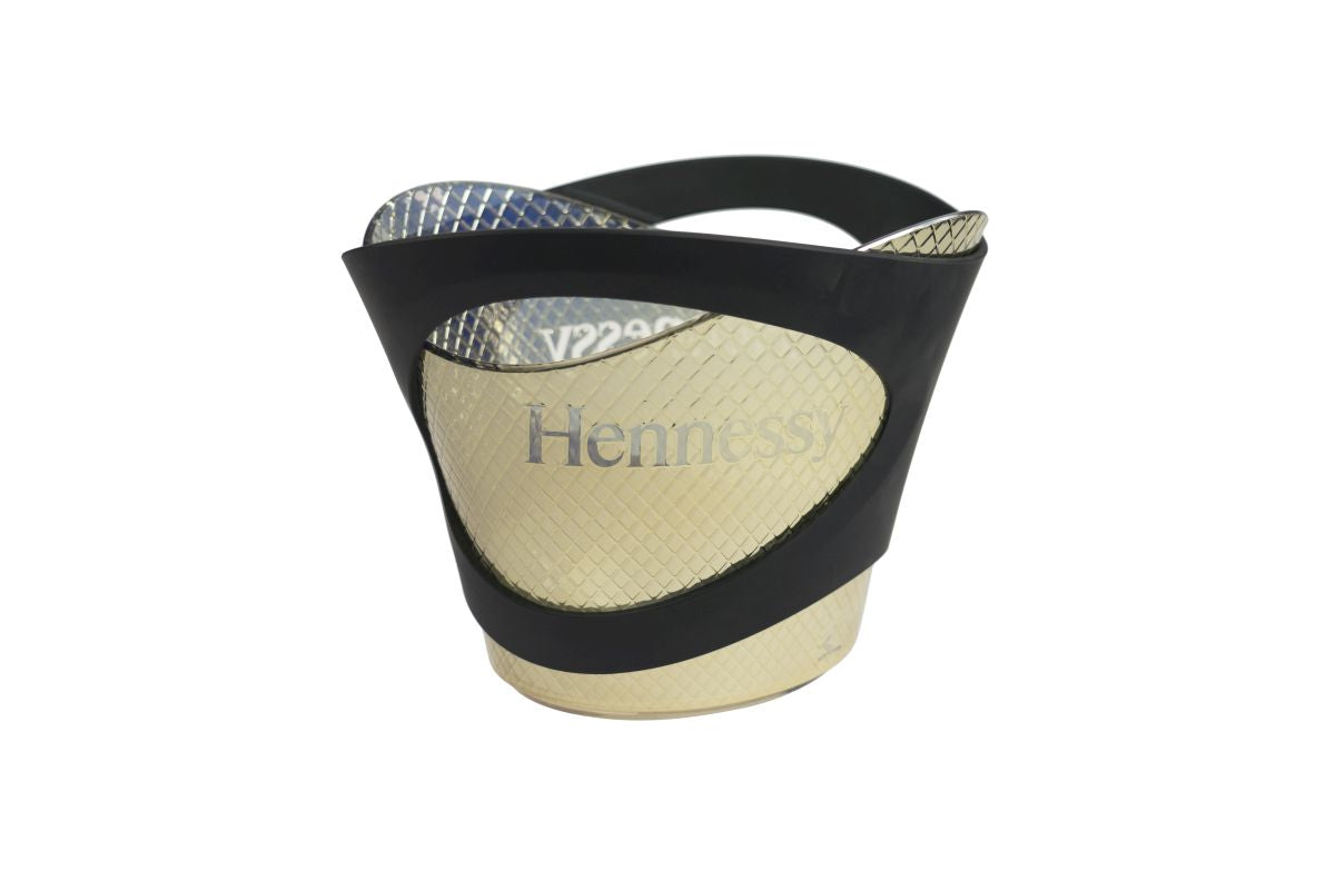Hennessy Cooler Ice Cube Tray for Bottles & Drinks Crystal Design Cognac
