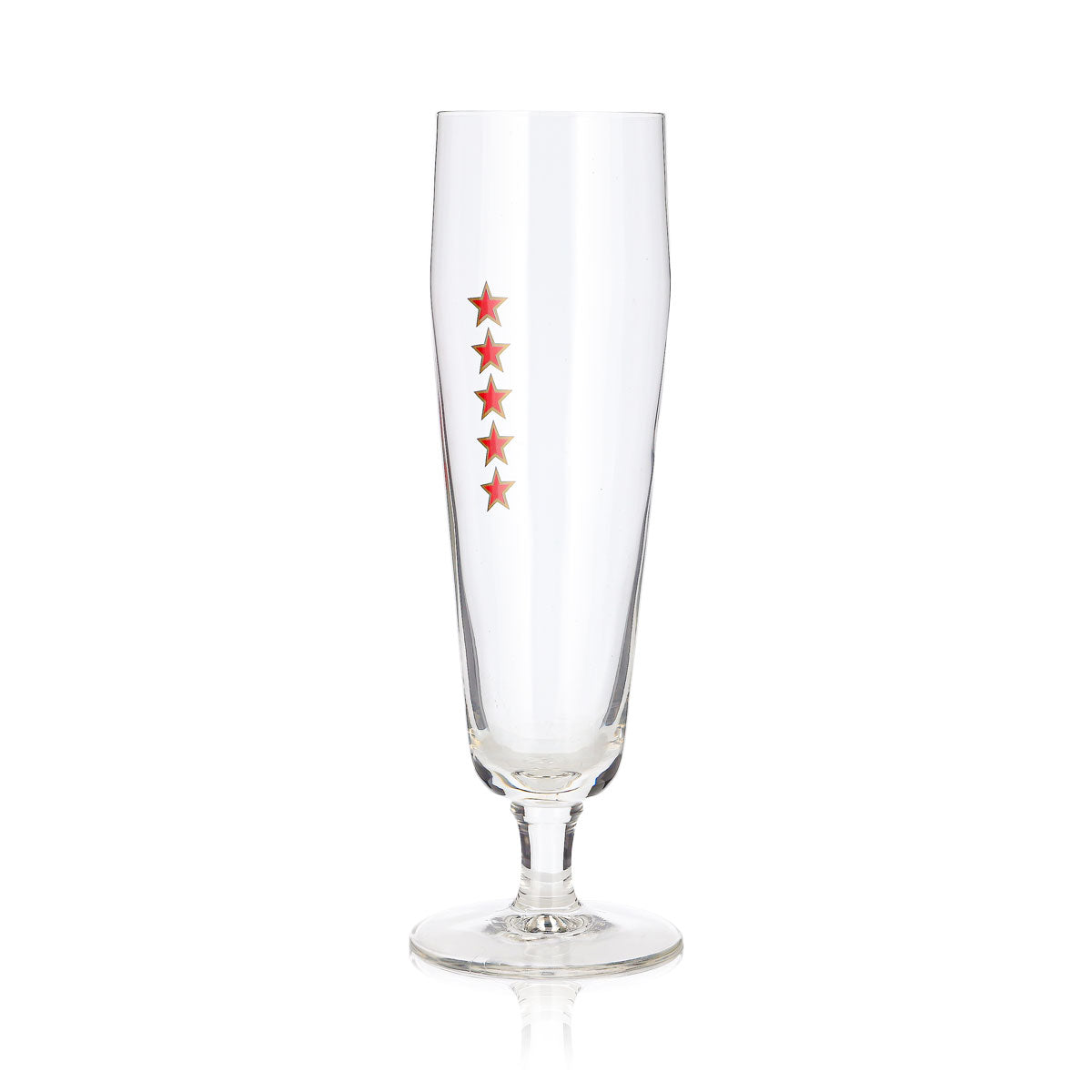 Hensen Beer Glass, 0.25 L, Pilsner Tulip-Shaped, Star Logo – View 4