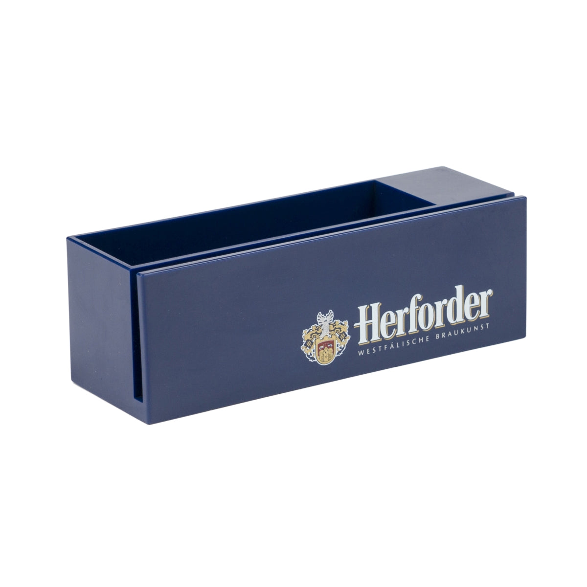 Herforder beer beer mats + menu holders table display Gastro Bar blue